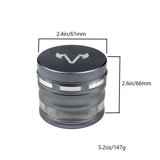 GV042 | Viking Axe Grinder with Transparent Collection Chamber
