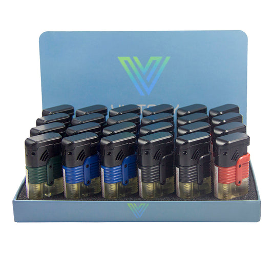J7542 | Victory Transparent Butane Tank Triple Torch