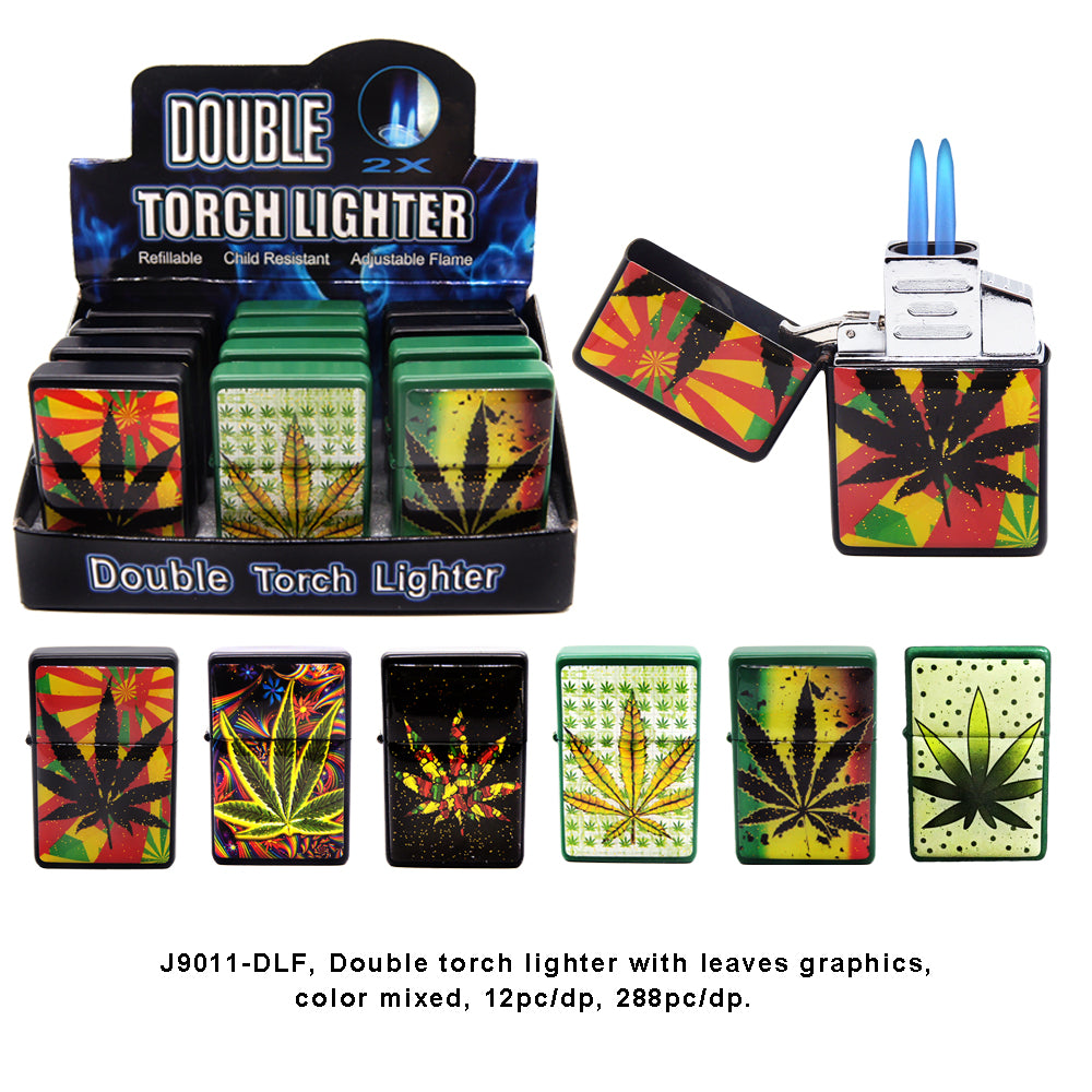 J9011 | Classic Flip-Top Torch Lighter