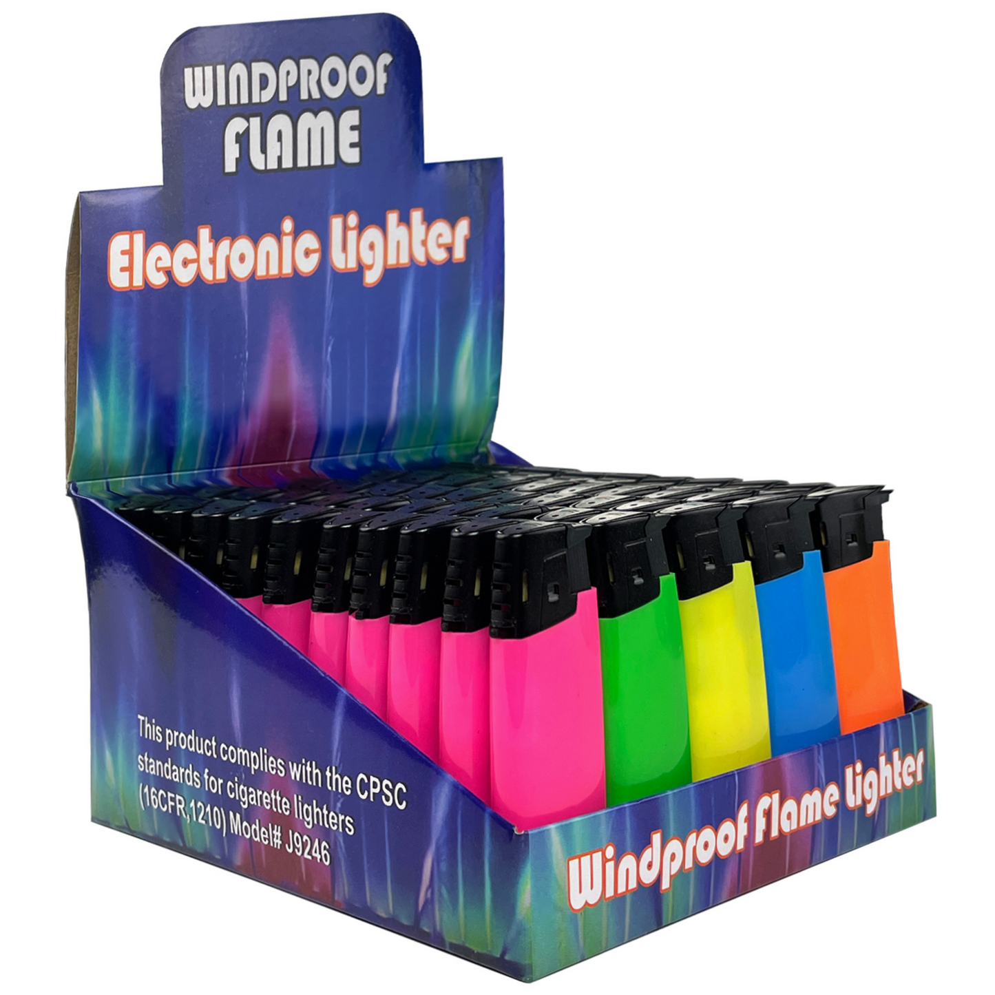 J9466-NE | Neon Windproof Lighter