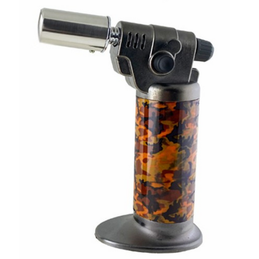 M0368 | Ever Tech Graphical Double Flame Table Torch