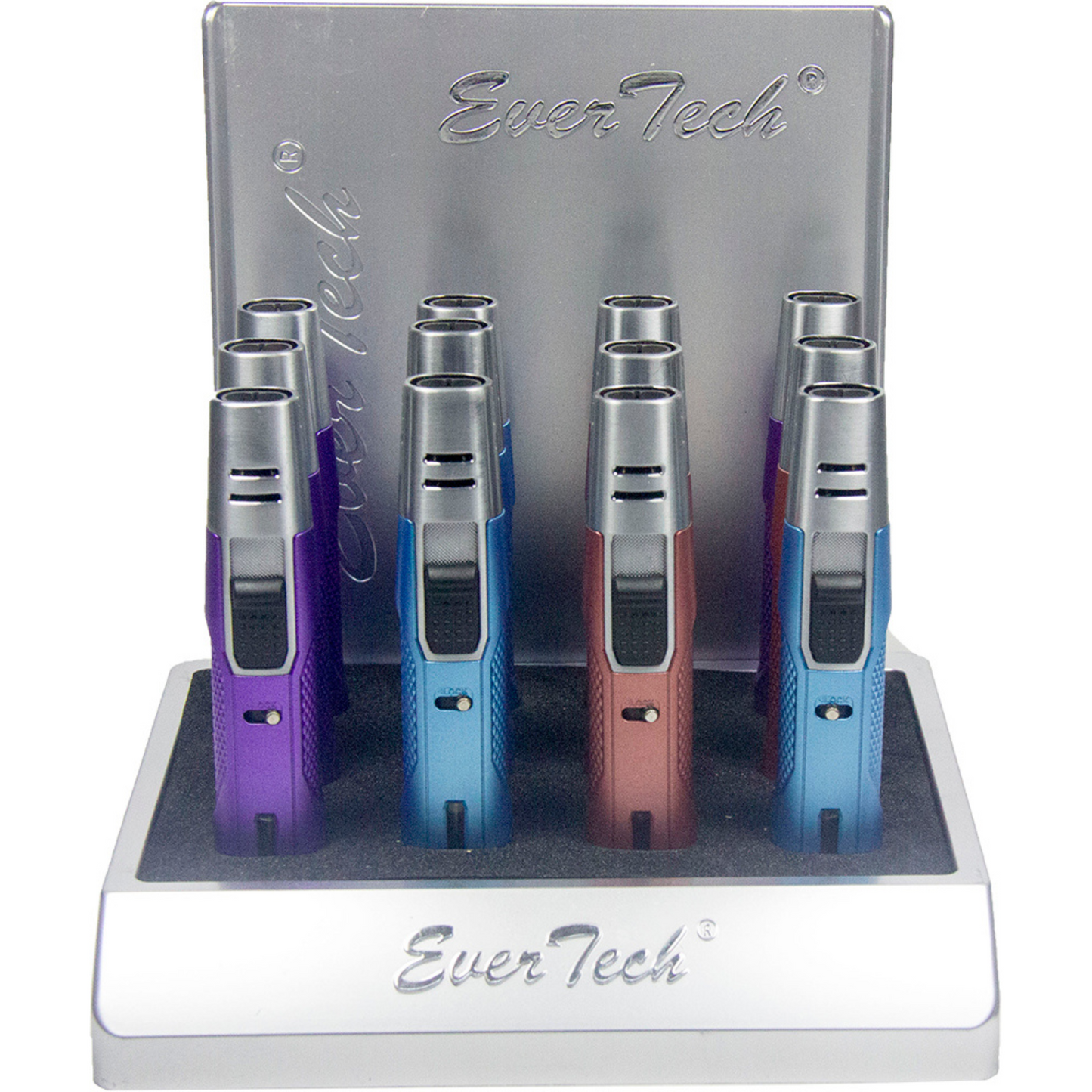 M0386 | Ever Tech Flat Stick Double Torch Cigar Ligther