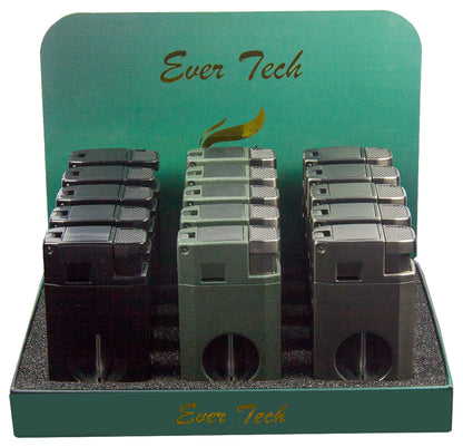 M0422 | Ever Tech Premium 3-in-1 Double Flame Cigar Torch