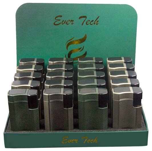 M0425 | Ever Tech Multifunctional Double Torch Cigar Lighter