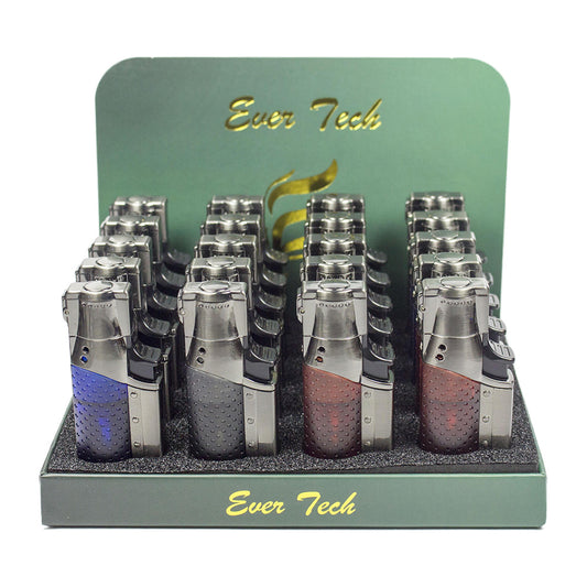 M0438 | Ever Tech Double Torch Auto-Cap with Cigar Punch