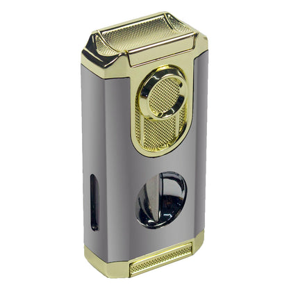 M0441 | Ever Tech 3-in-1 Luxury Triple Flame Cigar Lighter